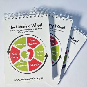 Listening Wheel Notepad