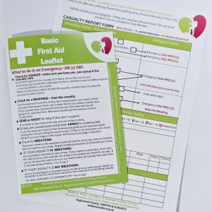 First Aid Leaflet & Casualty Card
